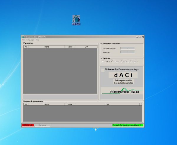 Jungheinrich EME Swift Schwarzmuller dACi BPS Version 2.00 09.11.2001 EME Remote 1