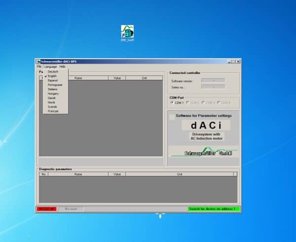 Jungheinrich EME Swift Schwarzmuller dACi BPS Version 2.00 09.11.2001 EME Remote 2
