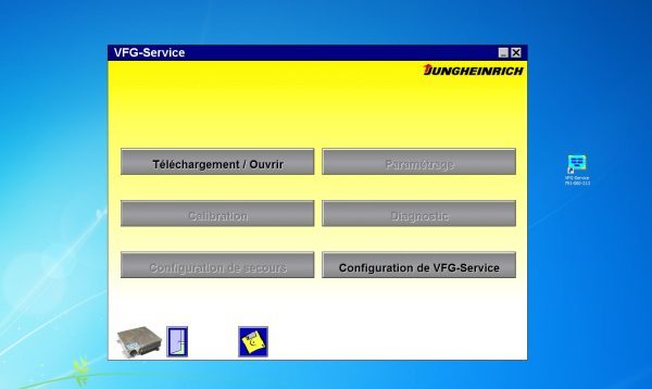 Jungheinrich Forklift VFG Service Program Remote 2