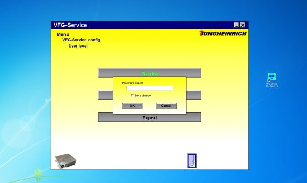 Jungheinrich Forklift VFG Service Program Remote 6