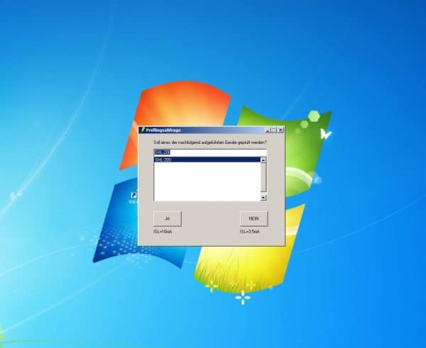 Jungheinrich VDE PS2009 Peaktech 2775 VDE Tester 701 702 PS 2009.0.1.38 Program Remote 2