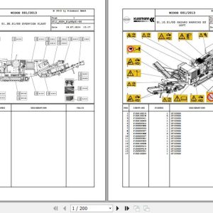 Kleemann Mobile Jaw Crusher MC110Z K004 2217030 Spare Parts Catalog (1)