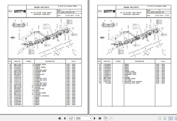 Kleemann Mobile Jaw Crusher MC110Z K004 2217030 Spare Parts Catalog (2)