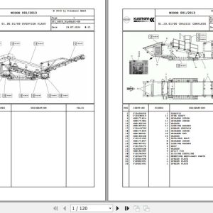 Kleemann Mobile Jaw Crusher MS18Z AD K053 F20006963 Spare Parts Catalog (1)