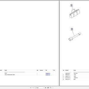 Komatsu Forklift FB30 12 100001 UP Parts Catalog (1)