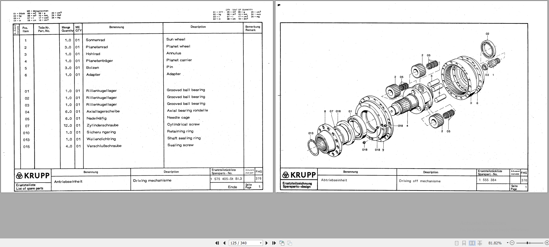 Krupp Crane 160 GMT Spare Parts List EN DE FR VOL 1 (2)
