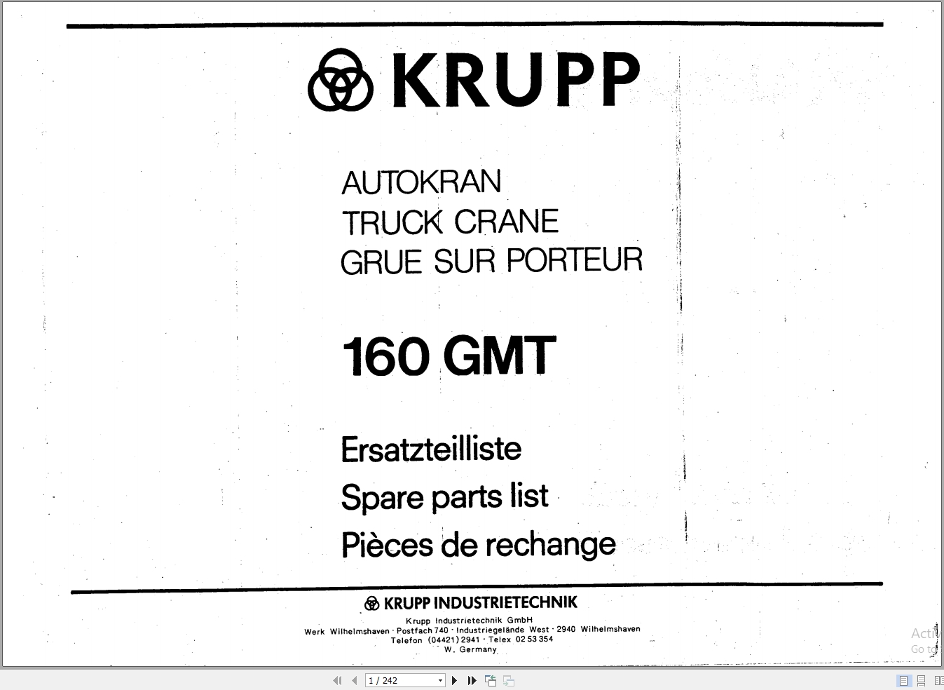 Krupp Crane 160 GMT Spare Parts List EN DE FR VOL 2 (1)