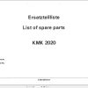 Krupp Crane KMK 2020 Spare Parts List 2302038 1994 DE EN (1)