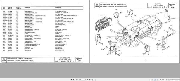 Krupp Crane KMK 2020 Spare Parts List 2302038 1994 DE EN (2)