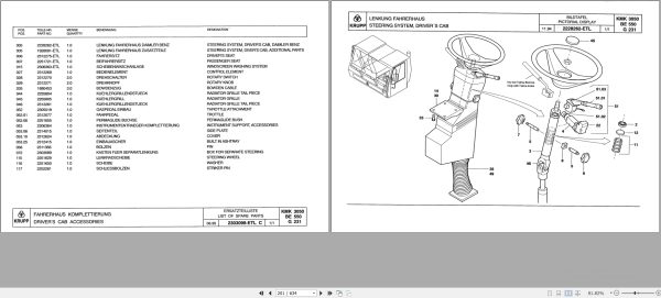 Krupp Crane KMK 3050 Spare Parts List 3003030 8.1995 DE EN (2)