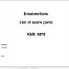 Krupp Crane KMK 4070 Spare Parts List 2084351 7.1991 DE EN (1)