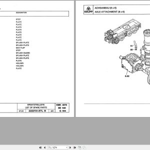 Krupp Crane KMK 4070 Spare Parts List 2084351 7.1991 DE EN (2)