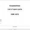 Krupp Crane KMK 4070 Spare Parts List 2301066 4.1994 DE EN (1)