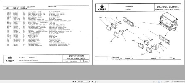 Krupp Crane KMK 4070 Spare Parts List 3.1991 DE EN (2)