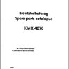 Krupp Crane KMK 4070 Spare Parts List 8.1989 DE EN (1)