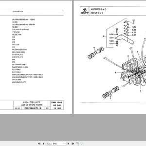 Krupp Crane KMK 4080 Spare Parts List 2287673 1993 DE EN (2)