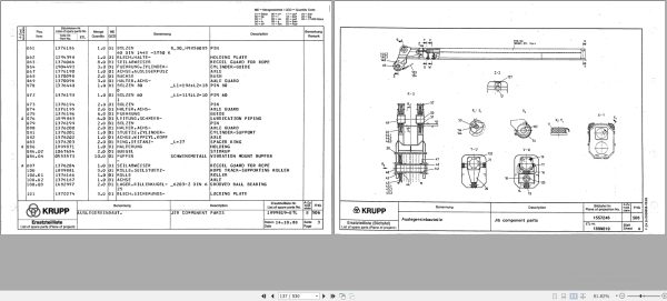 Krupp Crane KMK 5100 Spare Parts List 1998 EN DE (2)