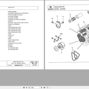 Krupp Crane KMK 5160 Spare Parts List 2302827 1993 DE EN (2)