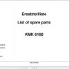 Krupp Crane KMK 6160 Spare Parts List 2085732 1991 DE EN (1)