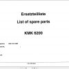 Krupp Crane KMK 6200 Spare Parts List 1928052 1992 DE EN (1)