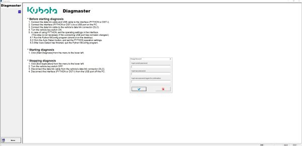 Kubota Diagmaster 22.08.01 Diagnostic Program 7