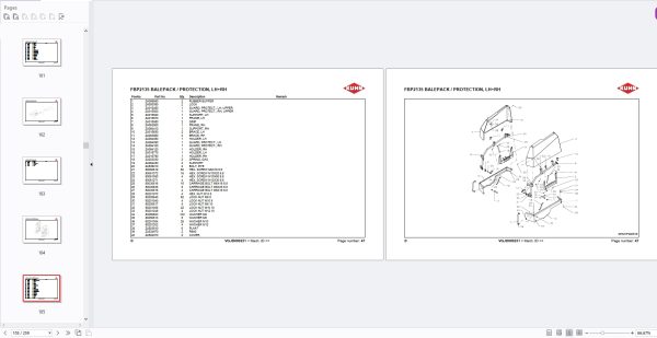 Kuhn Agricultural Spare Parts Catalog PDF 2 (4)