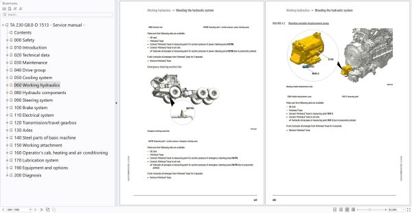Liebherr Heavy Equipment Service Repair Manual Multiple Language (3)