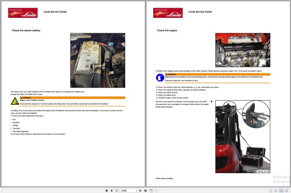 Linde Forklift Workshop Parts Manual and Circuit Diagrams PDF 2025 (3)