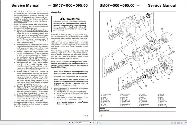 Link Belt Crane 110RTXP Service Manual (2)