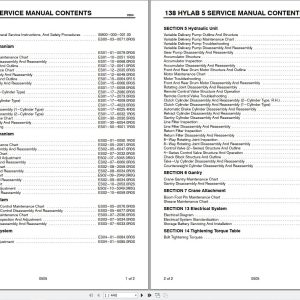 Link Belt Crane 138 HYLAB 5 Service Manual (1)