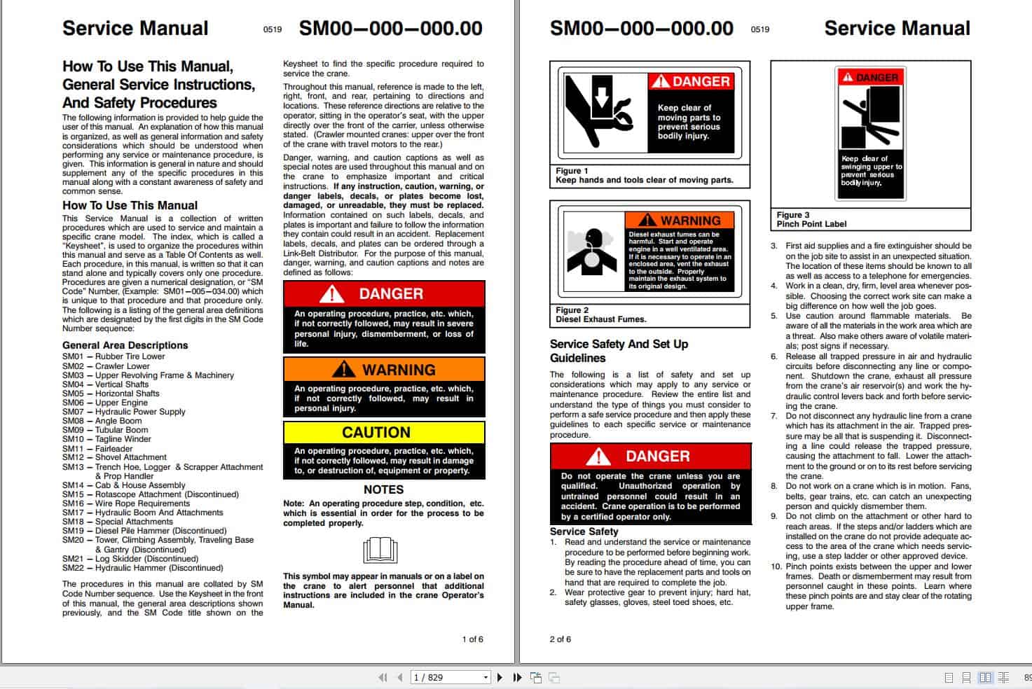 Link Belt Crane 175 AT Service Manual (1)