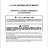 Link Belt Crane 218 HSL Luffering Attachment Operation Manual (1)