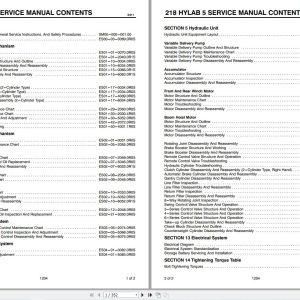 Link Belt Crane 218 HYLAB 5 Service Manual (1)