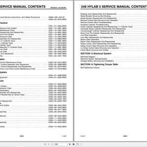 Link Belt Crane 248 HYLAB 5 Service Manual (1)