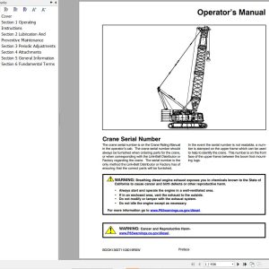 Link Belt Crane 348 S2 Operation Manual (1)