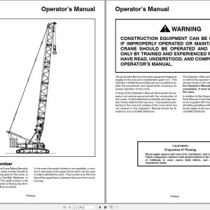 Link Belt Crane 548HSL Operation Manual (1)