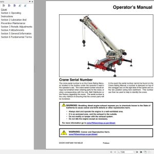 Link Belt Crane 75RT Operation Manual (1)