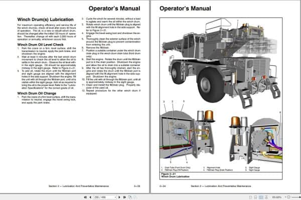 Link Belt Crane 80RT Operation Manual (2)