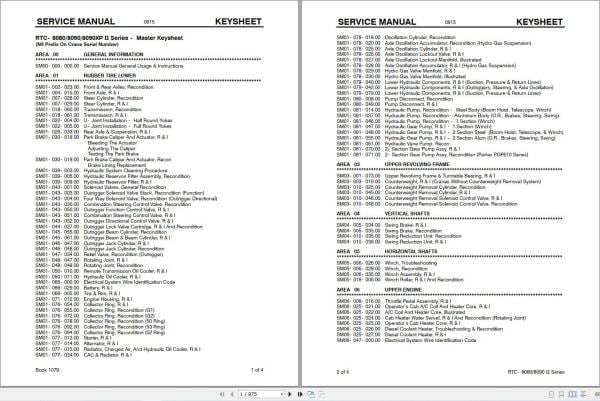 Link Belt Crane 90RT LB Service Manual (1)