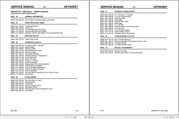 Link Belt Crane ABS 138A Service Manual (1)