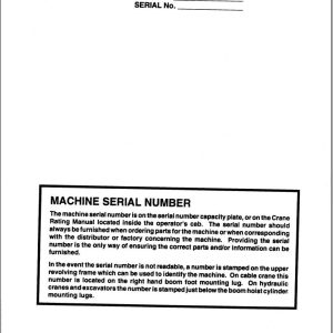 Link Belt Crane ABS 48A Operation Manual 284 (1)