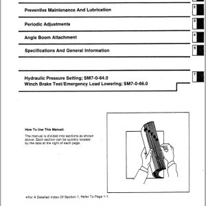 Link Belt Crane API 100 Operation Manual (1)