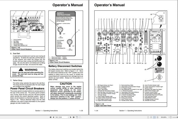 Link Belt Crane ATC 822 Operation Manual (3)