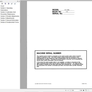 Link Belt Crane HC 138A Operation Manual (1)