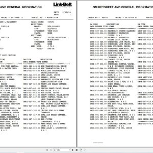 Link Belt Crane HC 278H II Service Manual (1)