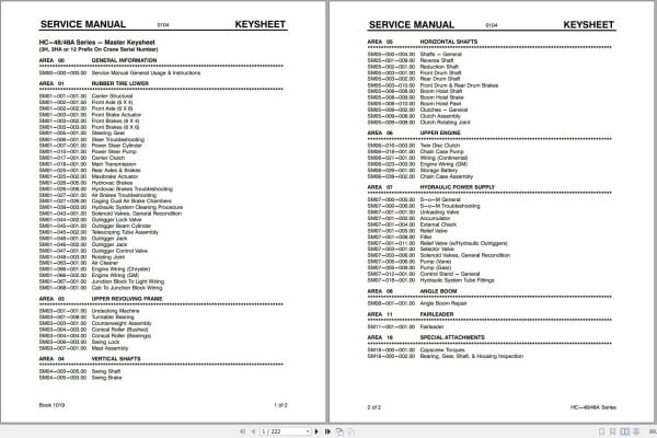Link Belt Crane HC 48 Service Manual (1)