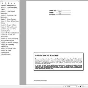 Link Belt Crane HC 51 Service and Operation Manual 353 (1)