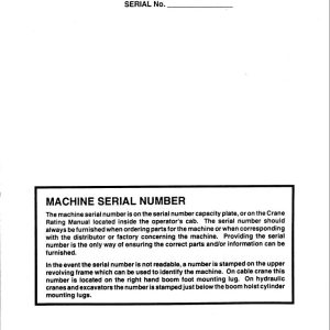 Link Belt Crane HC 98A Operation Manual 143 (1)