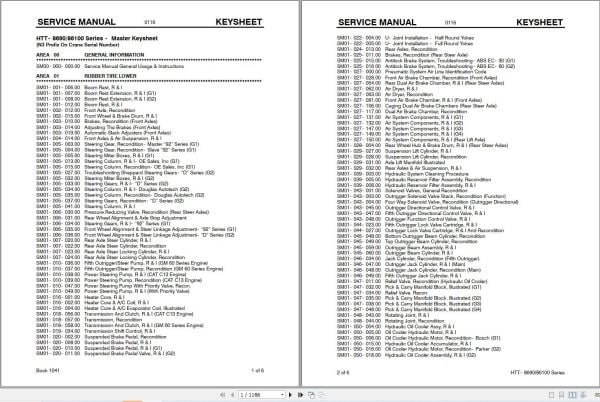 Link Belt Crane HHT 8690 Service Manual (1)
