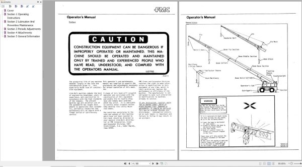 Link Belt Crane HSP 18XL Operation Manual (1)